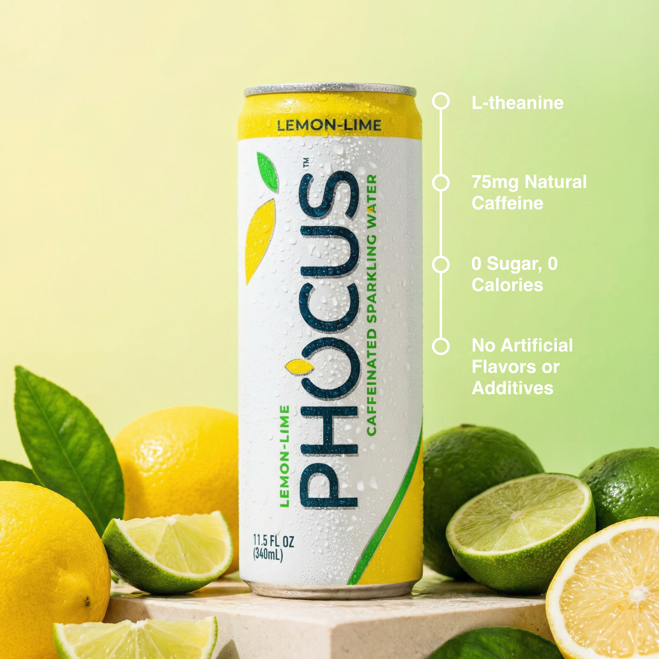 Lemon Lime Energy Boost (12-Pack) – Phocus